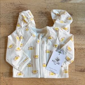 Focus Kids Sunshine Print Baby Onesie